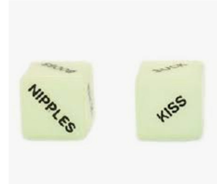 Glow in the Dark Foreplay Dice